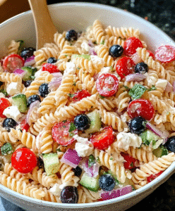 4th of July Pasta Salad