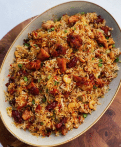 BBQ Chicken Fried Rice
