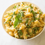 Basil Lemon Pasta Salad