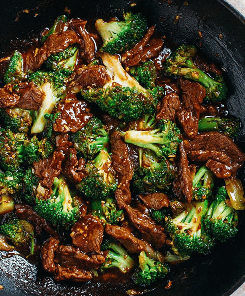 Chinese Beef and Broccoli
