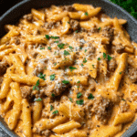 Creamy Beef Pasta