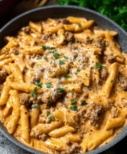 Creamy Beef Pasta