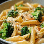 Creamy Broccoli and Chicken Penne