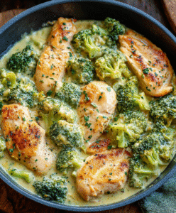 Creamy Chicken & Broccoli