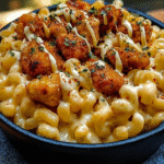 Creamy Honey Pepper Chicken Mac and Cheese