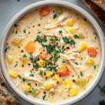 Crockpot Chicken Corn Chowder
