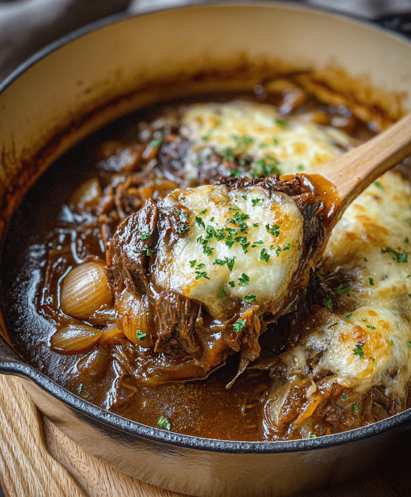 French Onion Pot Roast Recipe
