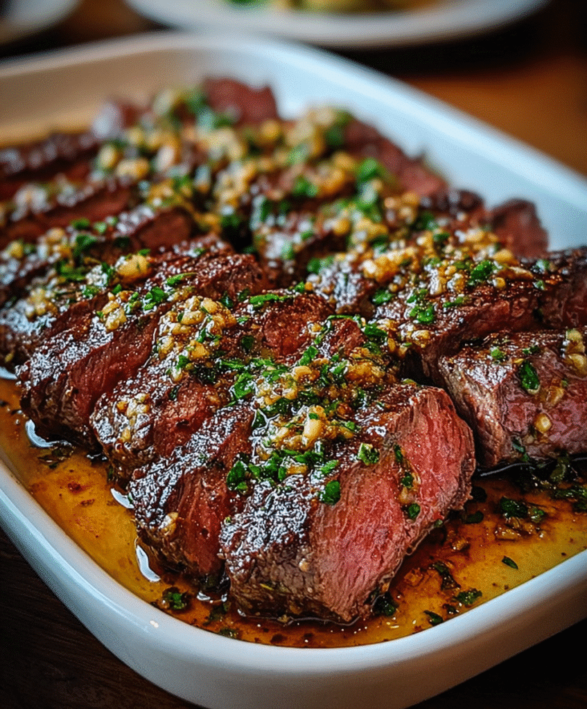 Garlic Butter Brazilian Steak