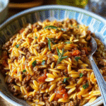 Ground Beef Orzo Recipe