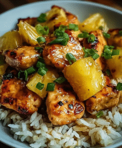 Pineapple Chicken and Rice