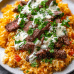 Steak & Queso Rice