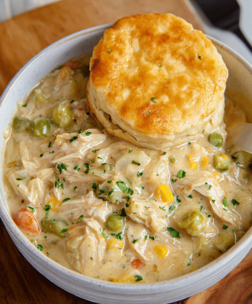 Crock Pot Chicken Pot Pie