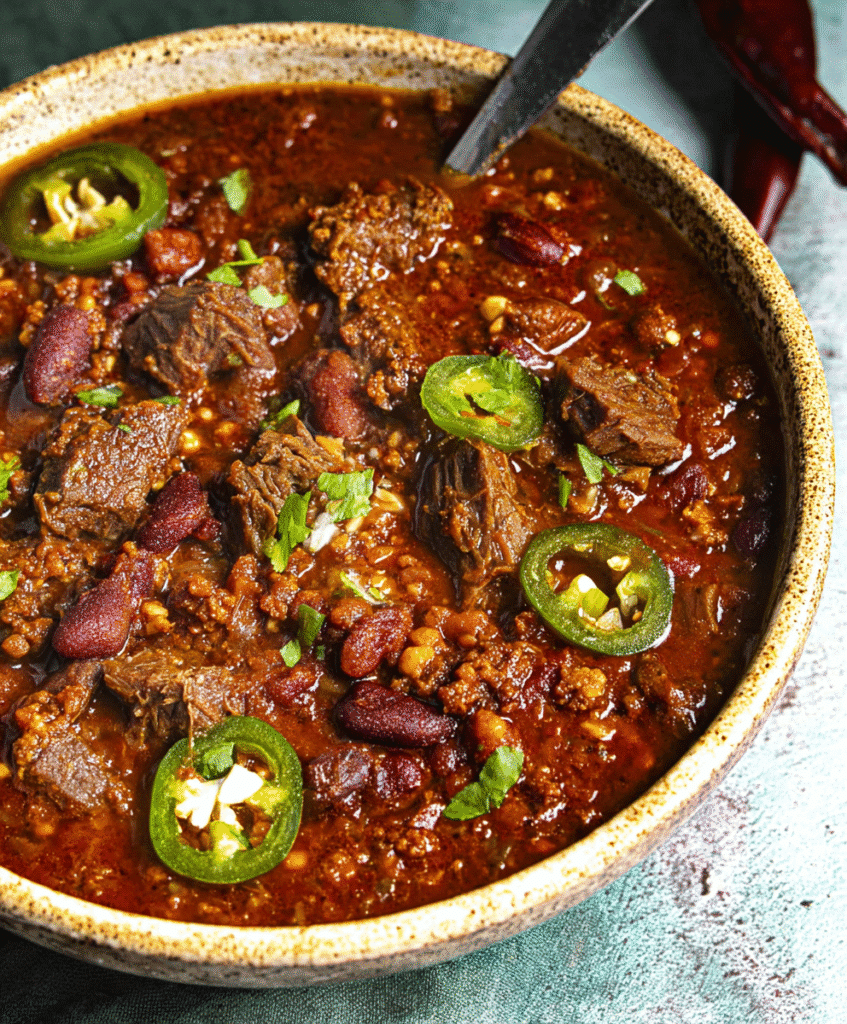 Short Rib and Chorizo Chili Recipe