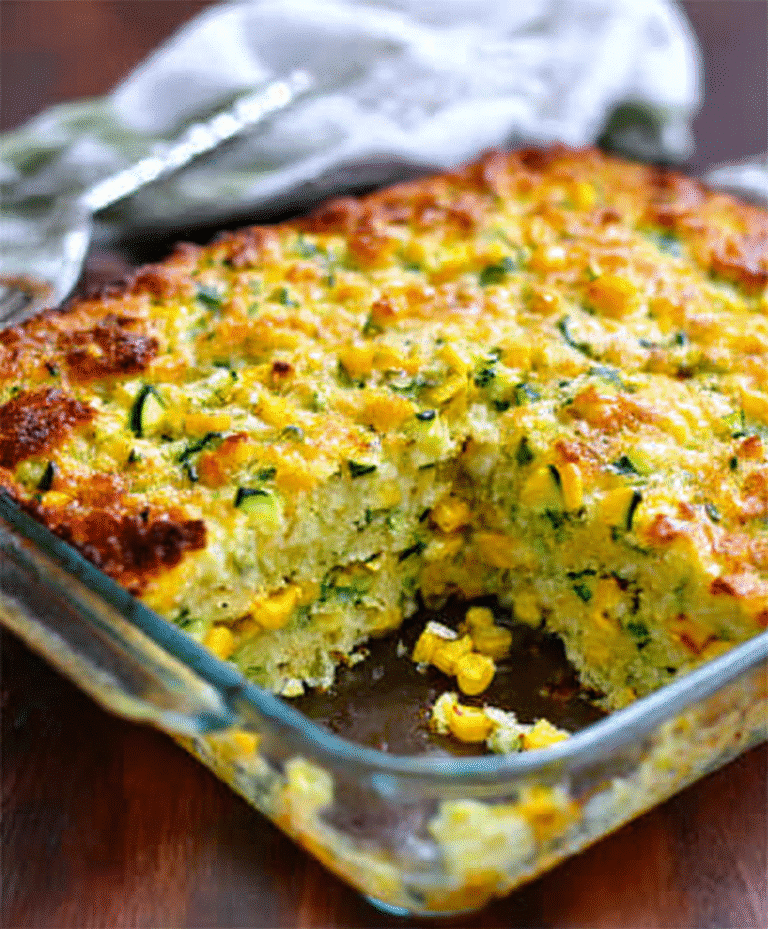 zucchini cornbread casserole