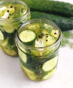 Garlic and Dill 24-Hour Refrigerator Pickles