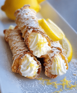 Lemon Meringue Pie Cannoli