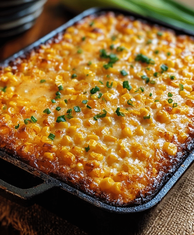 Honey-Glazed Corn Casserole