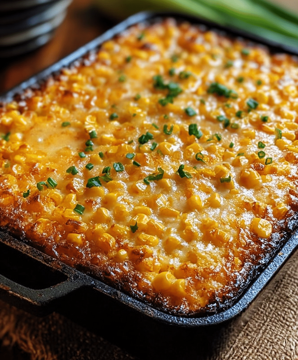 Honey-Glazed Corn Casserole