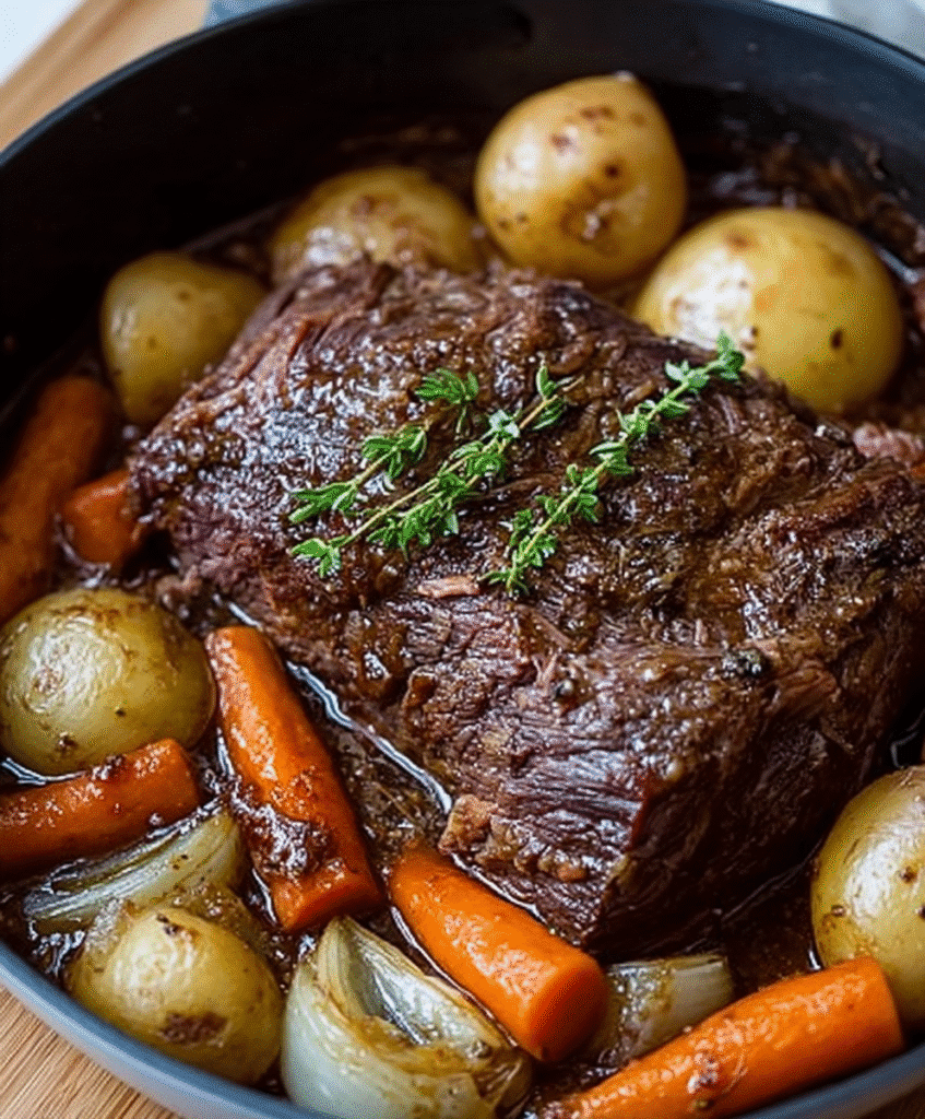 Boneless Beef Chuck Roast with Vegetables