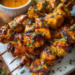 Cowboy Chicken Skewers