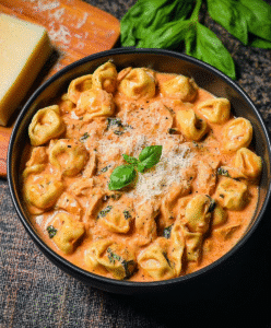 CrockPot Chicken Tortellini