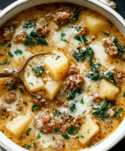 Cozy Italian Sausage and Potato Soup