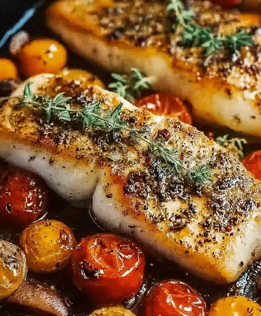 Mediterranean Baked Fish