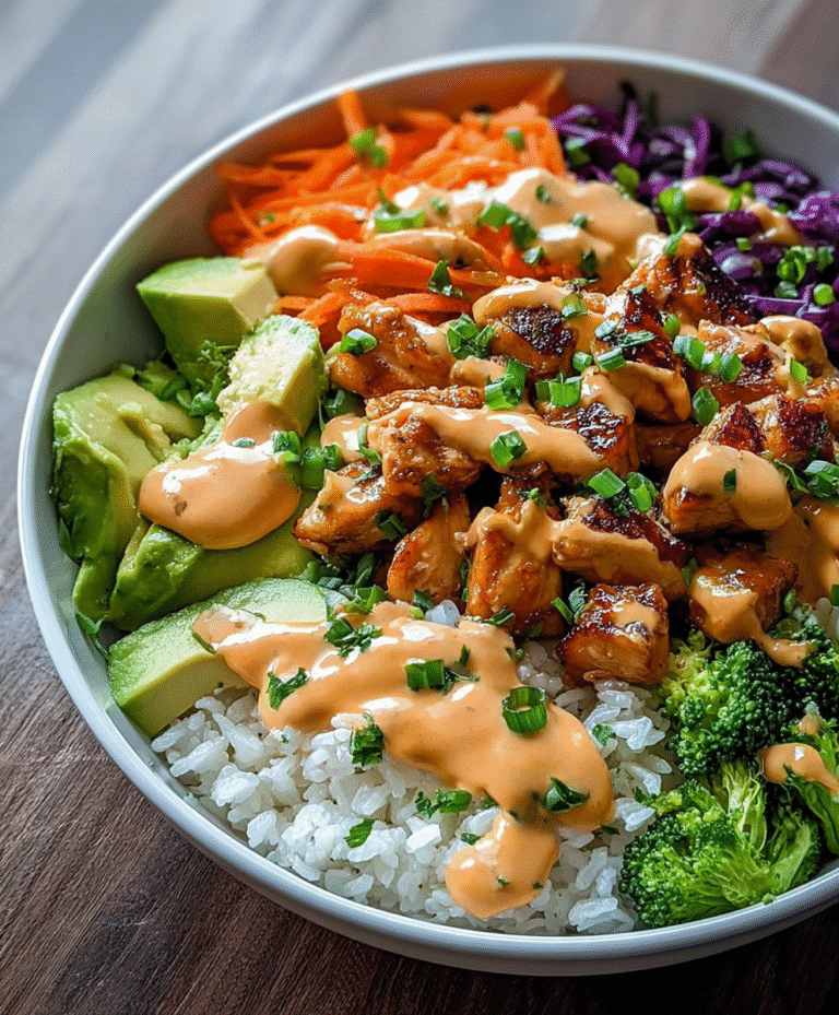 Bang Bang Chicken Bowl