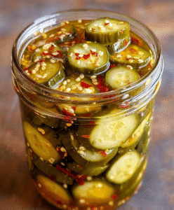Sweet and Spicy Pickles