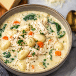 Tasty Rotisserie Chicken Gnocchi Soup