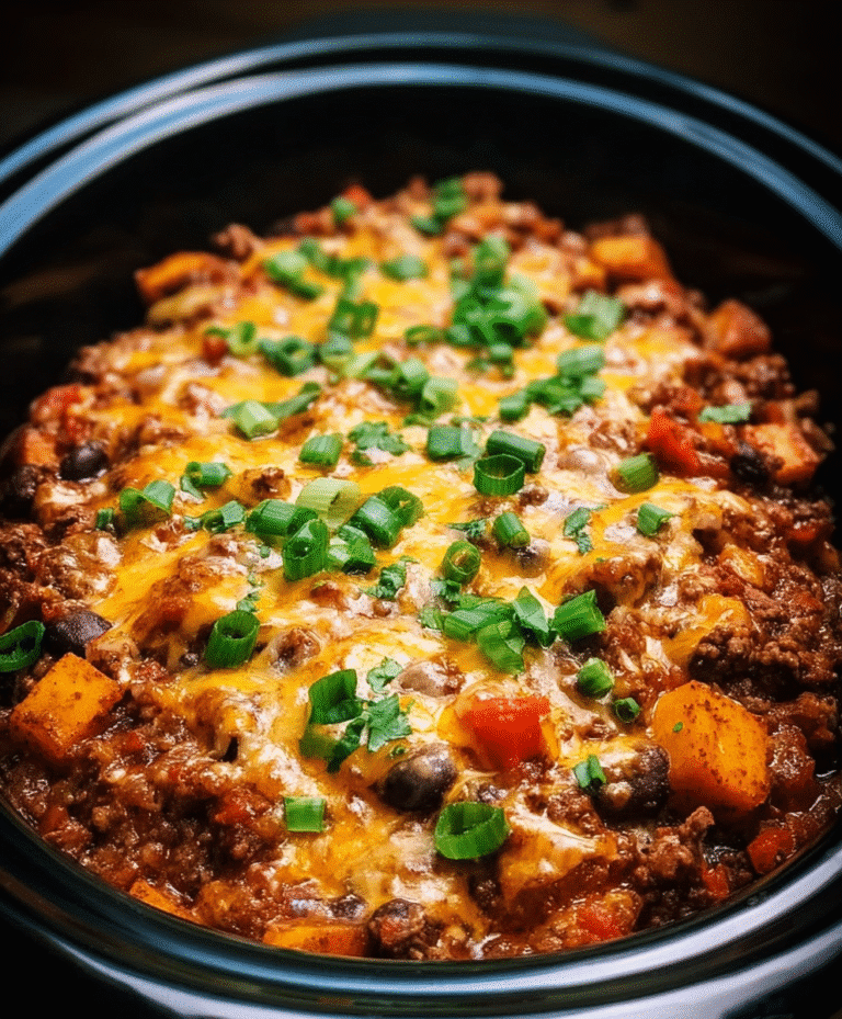 Easy Slow Cooker Cowboy Casserole Recipe