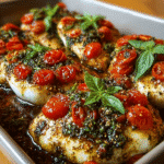Baked Caprese Chicken