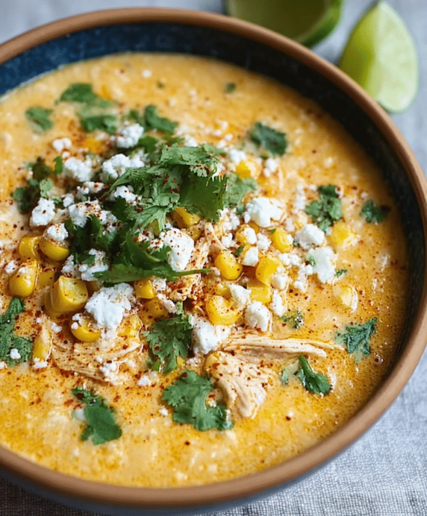 Mexican Street Corn Soup