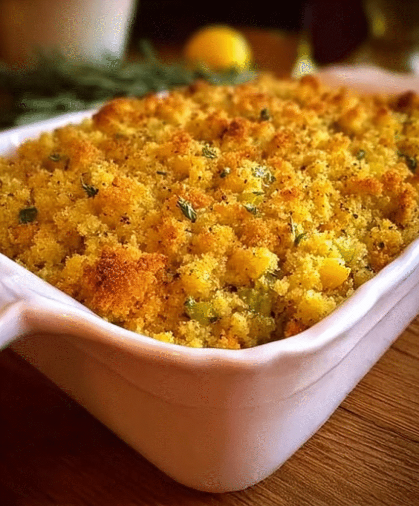Mama’s Cornbread Dressing Recipe