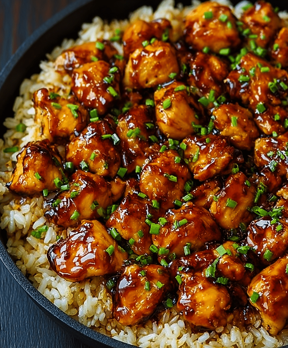 One-Pan Bold Honey BBQ Chicken Rice