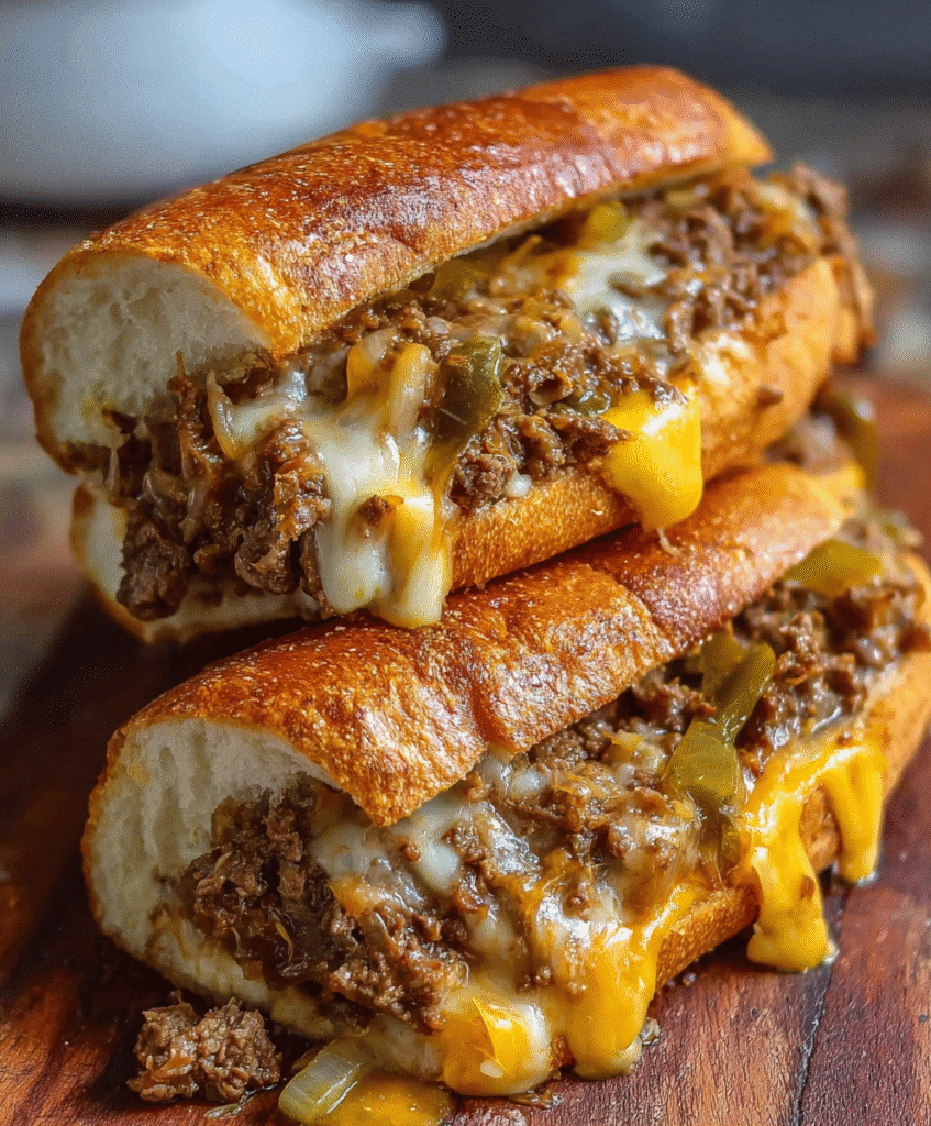 Philly Cheesesteak Sloppy Joes Recipe