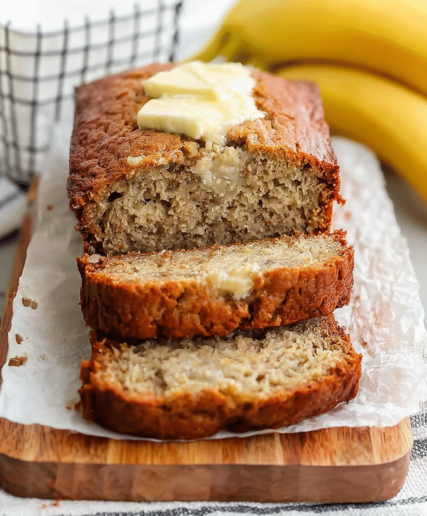 Moist Banana Bread Recipe