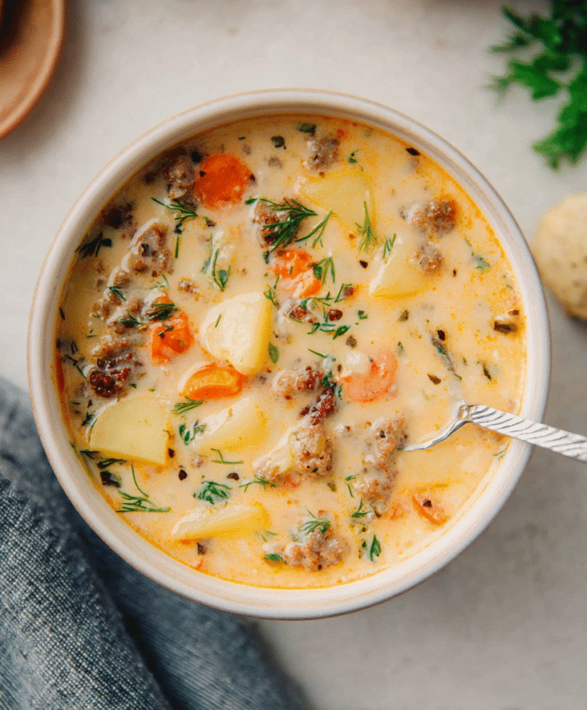 Creamy Sausage Potato Soup