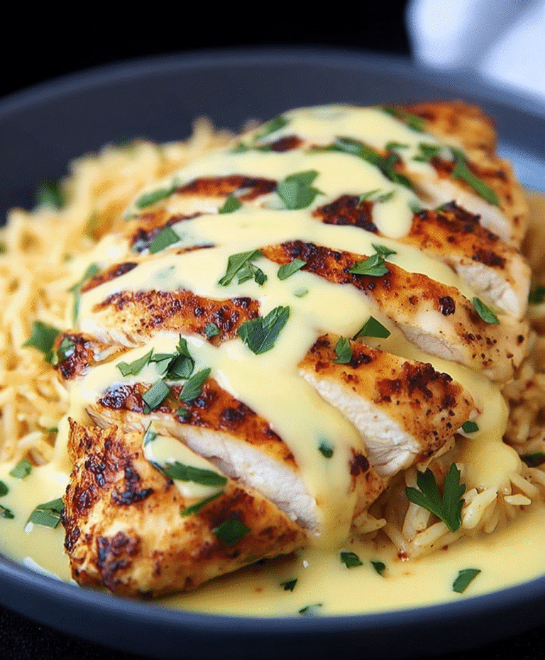 Mexican Chicken with Cheese Sauce