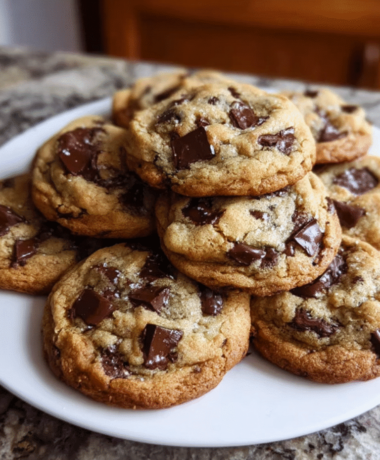 Ultra Thick Bakery Style Chocolate Chip Cookies