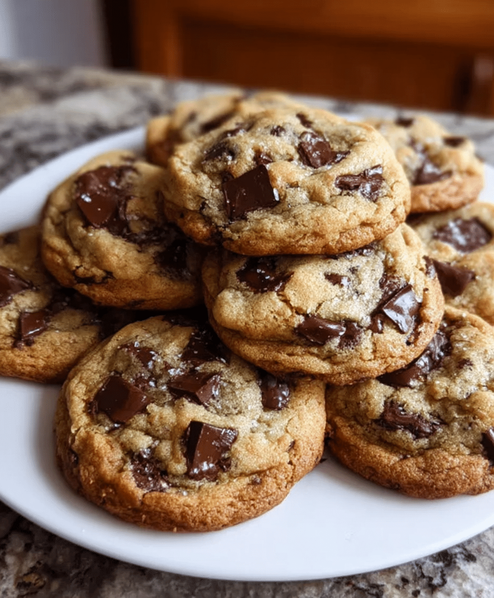 Ultra Thick Bakery Style Chocolate Chip Cookies