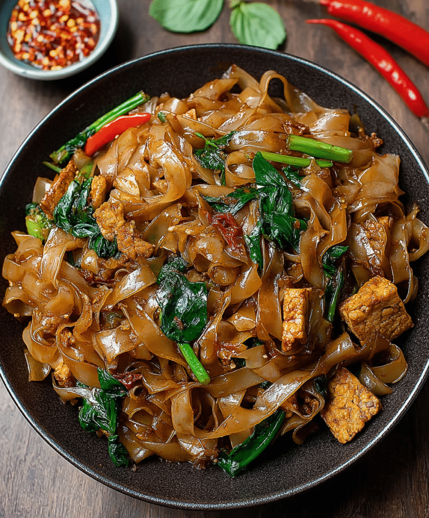 Irresistible Street Style Thai Drunken Noodles