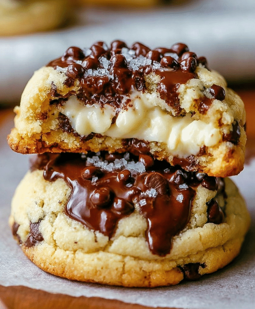 Chocolate Chip Cheesecake Cookies
