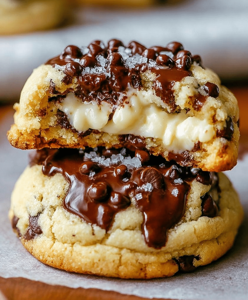 Chocolate Chip Cheesecake Cookies