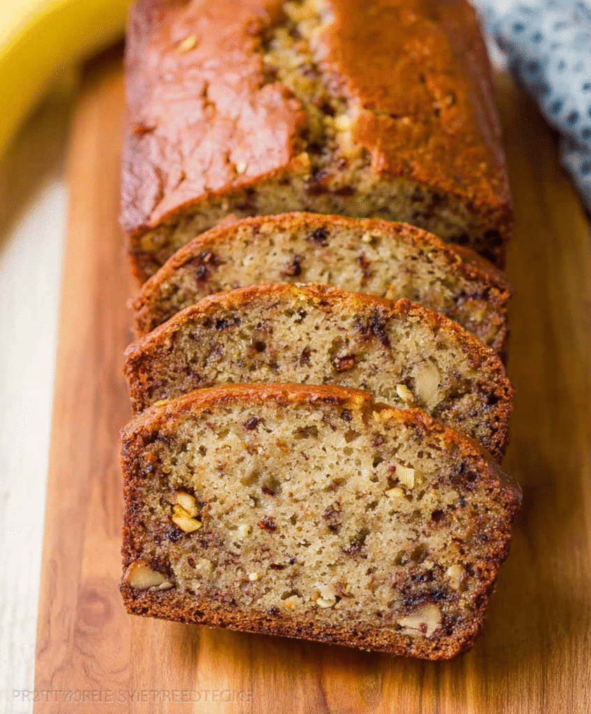 Moist Banana Bread Recipe