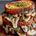 Swiss Mushroom Melt Delight