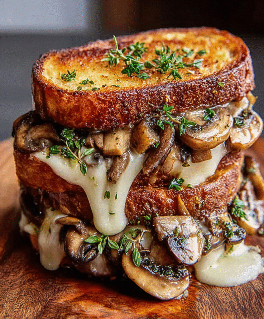 Swiss Mushroom Melt Delight