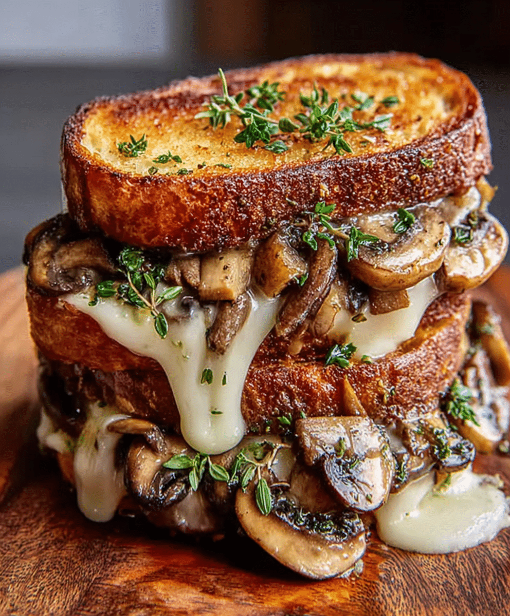 Swiss Mushroom Melt Delight