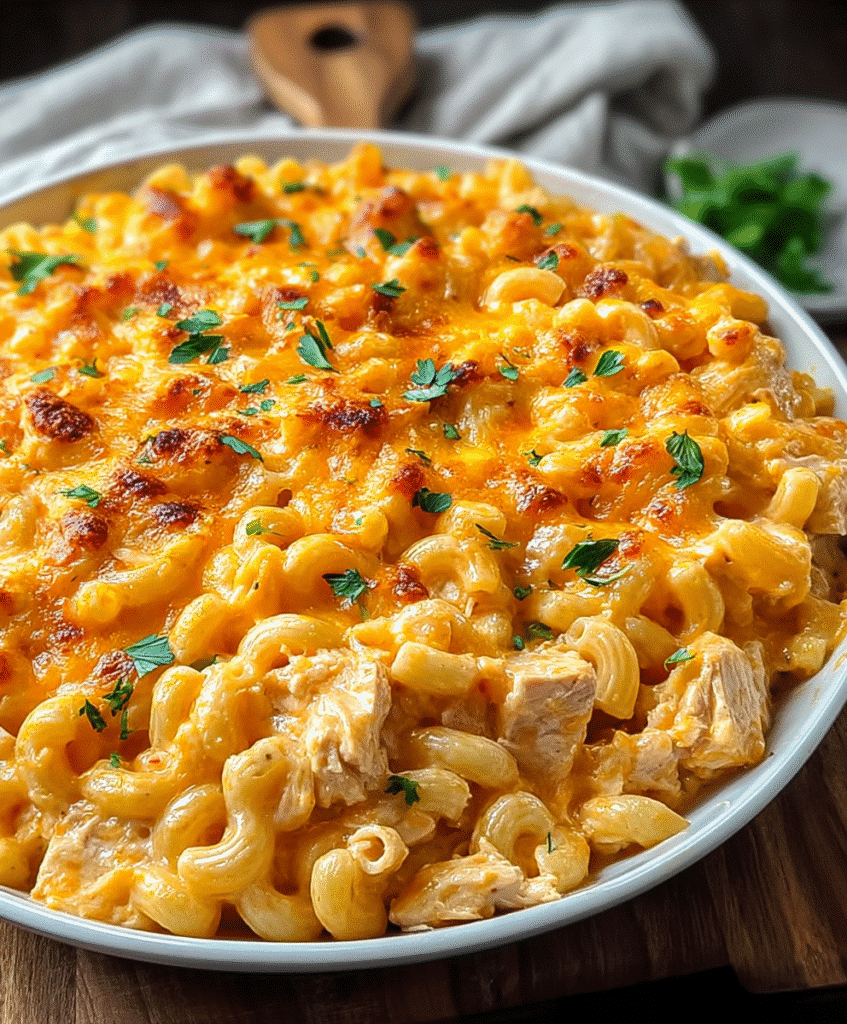Buffalo Chicken Mac and Cheese