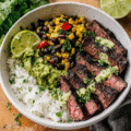 Cilantro Lime Steak Bowls